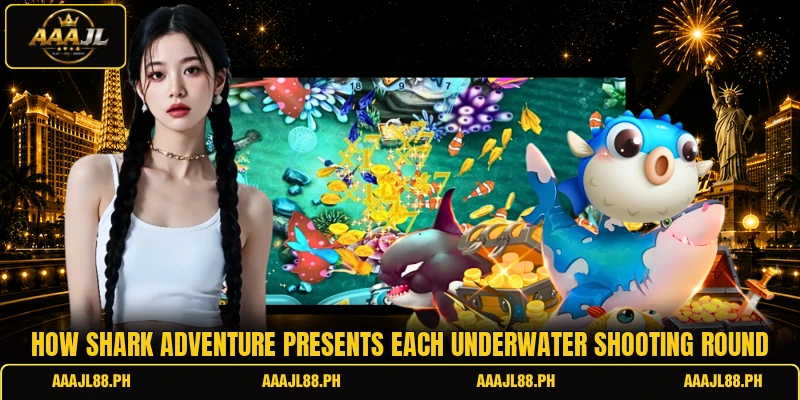 How Shark Adventure presents each underwater shooting round