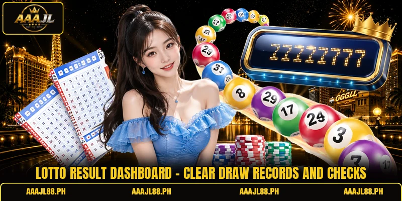 Lotto Result Dashboard - Clear Draw Records And Checks
