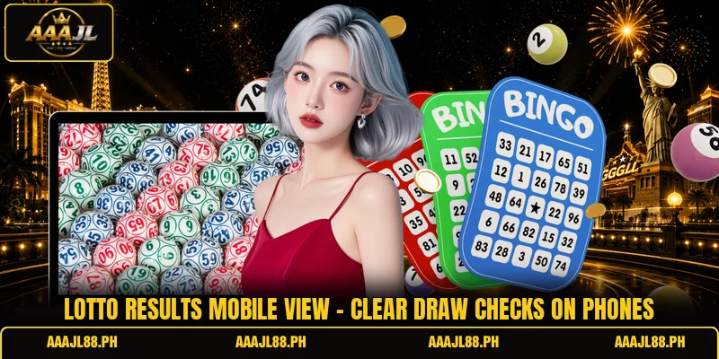 Lotto Results Mobile View - Clear Draw Checks On Phones