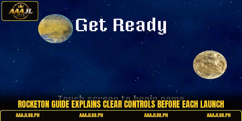 Rocketon guide explains clear controls before each launch