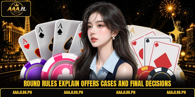 Round rules explain offers cases and final decisions