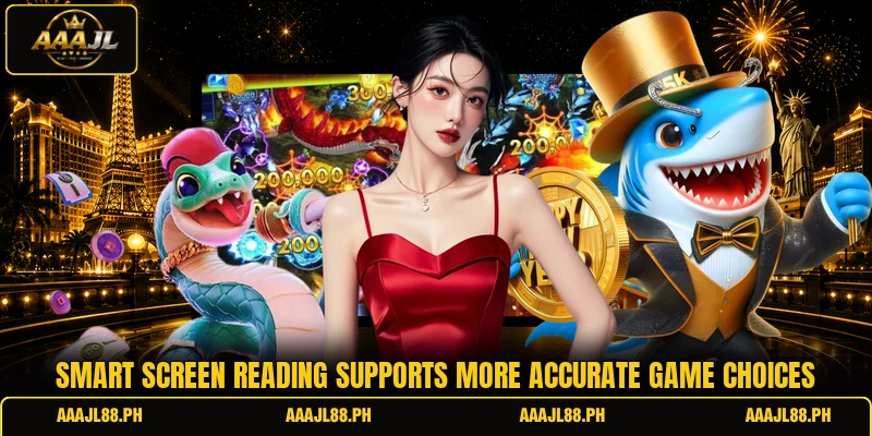 Smart screen reading supports more accurate game choices
