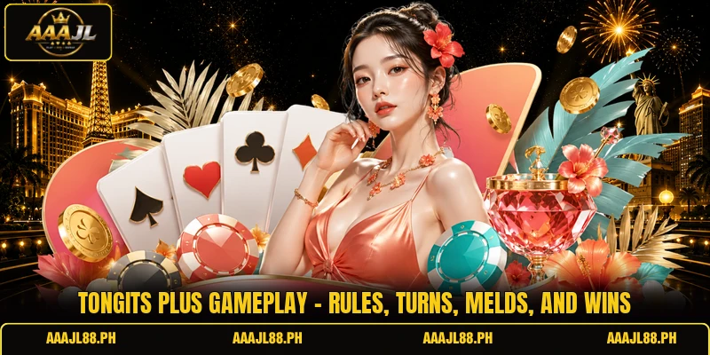 Tongits Plus Gameplay - Rules, Turns, Melds, And Wins